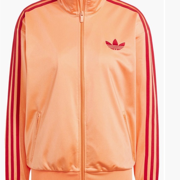 Adidas Women's Coral Tracksuit with Crimson Stripes - Picture 1 of 6